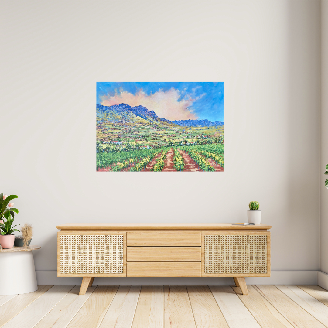 Frances Wedepohl - Sparkling Simonsberg (840mm x 600mm)