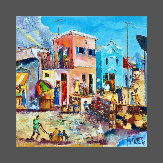 Gaynor - Oil on Stretched Canvas (400mm x 400mm)