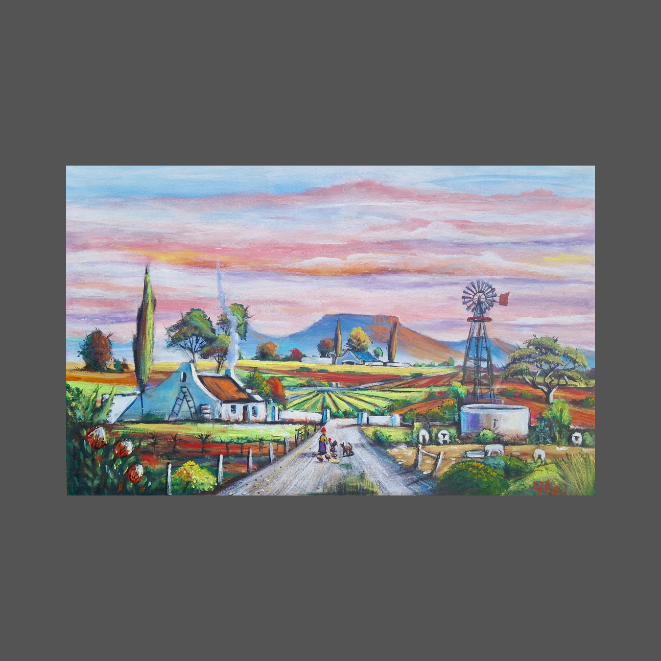 Gerhard Fourie - (890mm x 560mm)