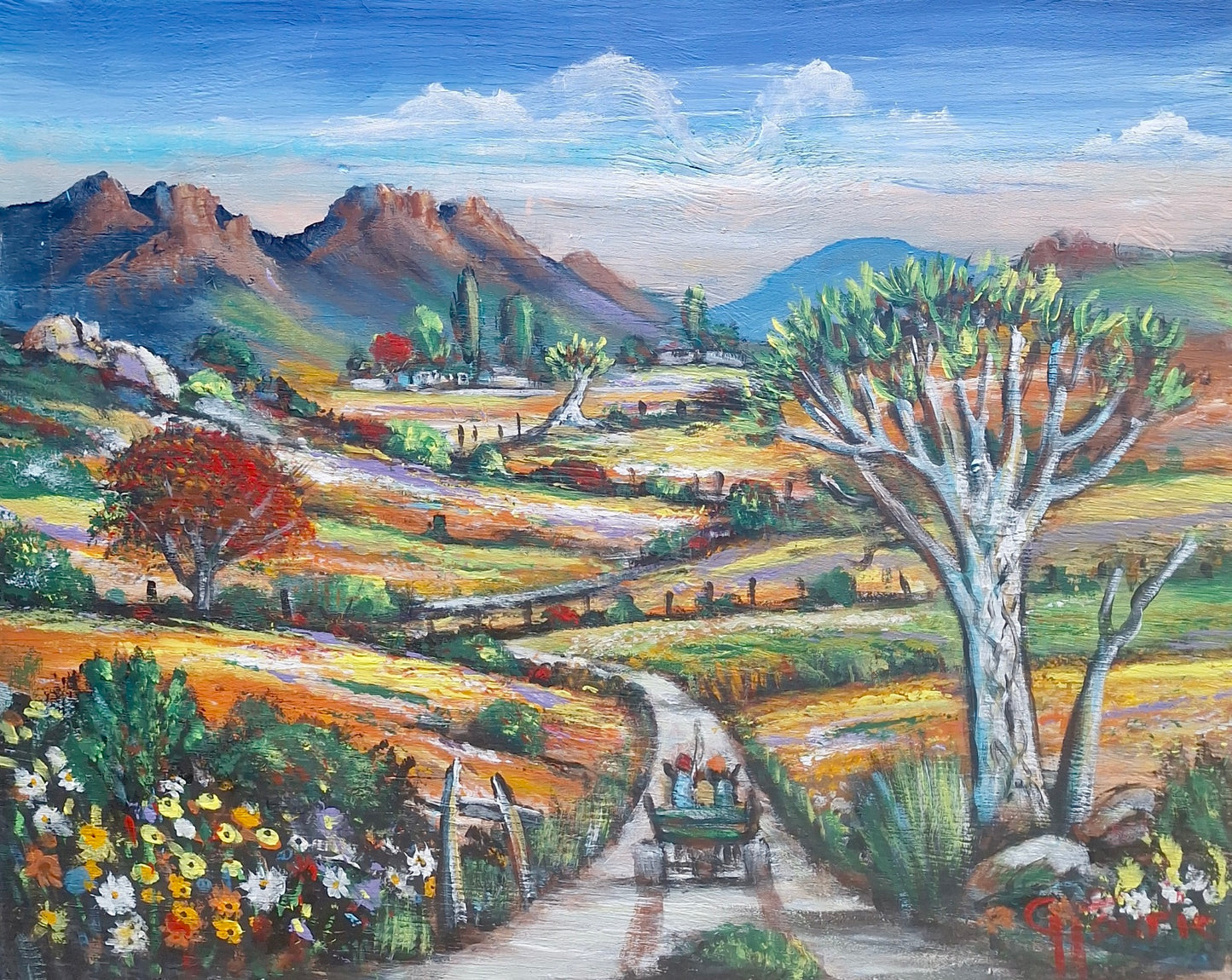 Gerhard Fourie - (600mm x 500mm)
