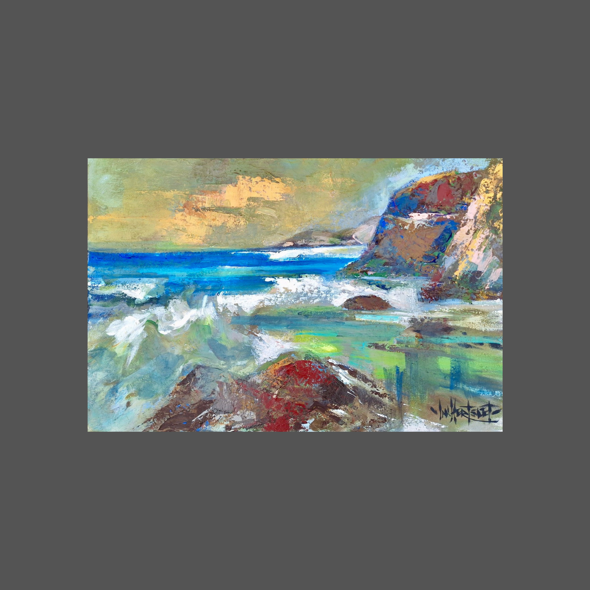 Ian Hertslet - Oil on Canvas