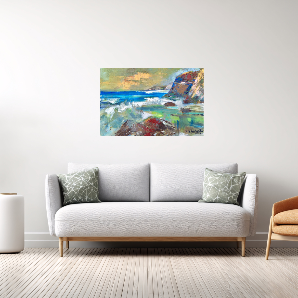 Ian Hertslet - Oil on Canvas