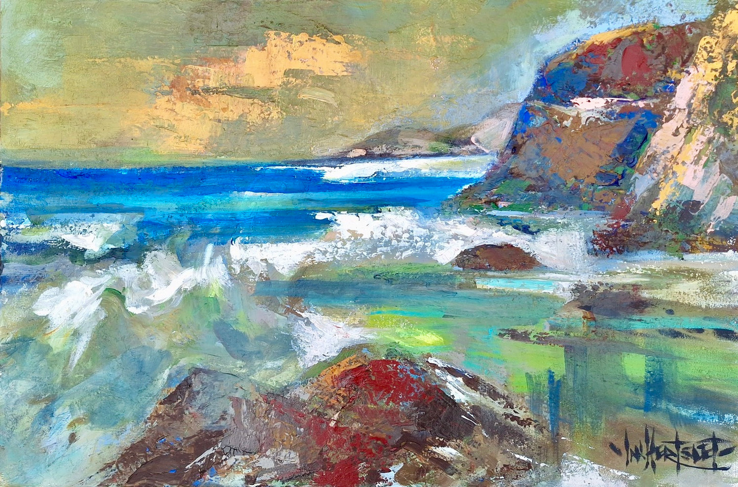 Ian Hertslet - Oil on Canvas