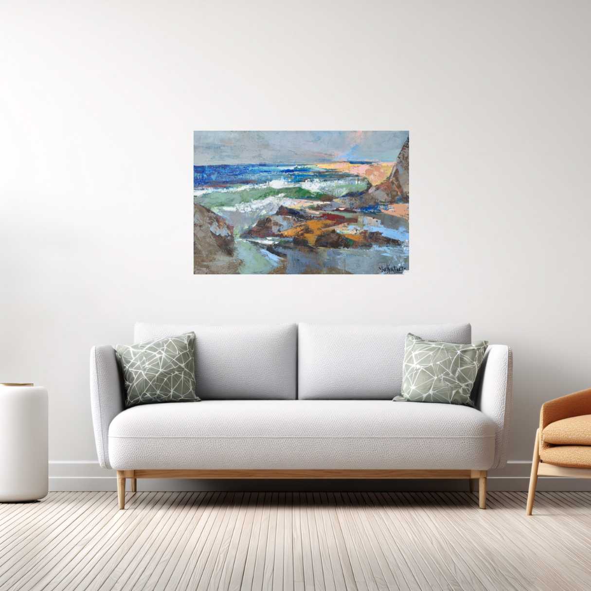 Ian Hertslet - Oil on Canvas