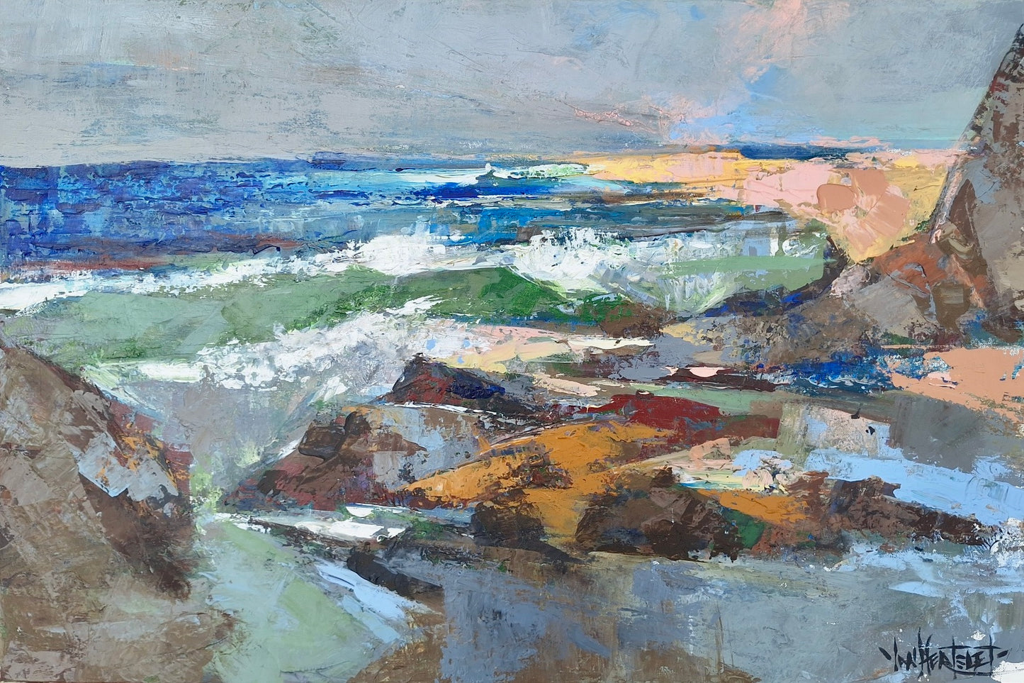 Ian Hertslet - Oil on Canvas