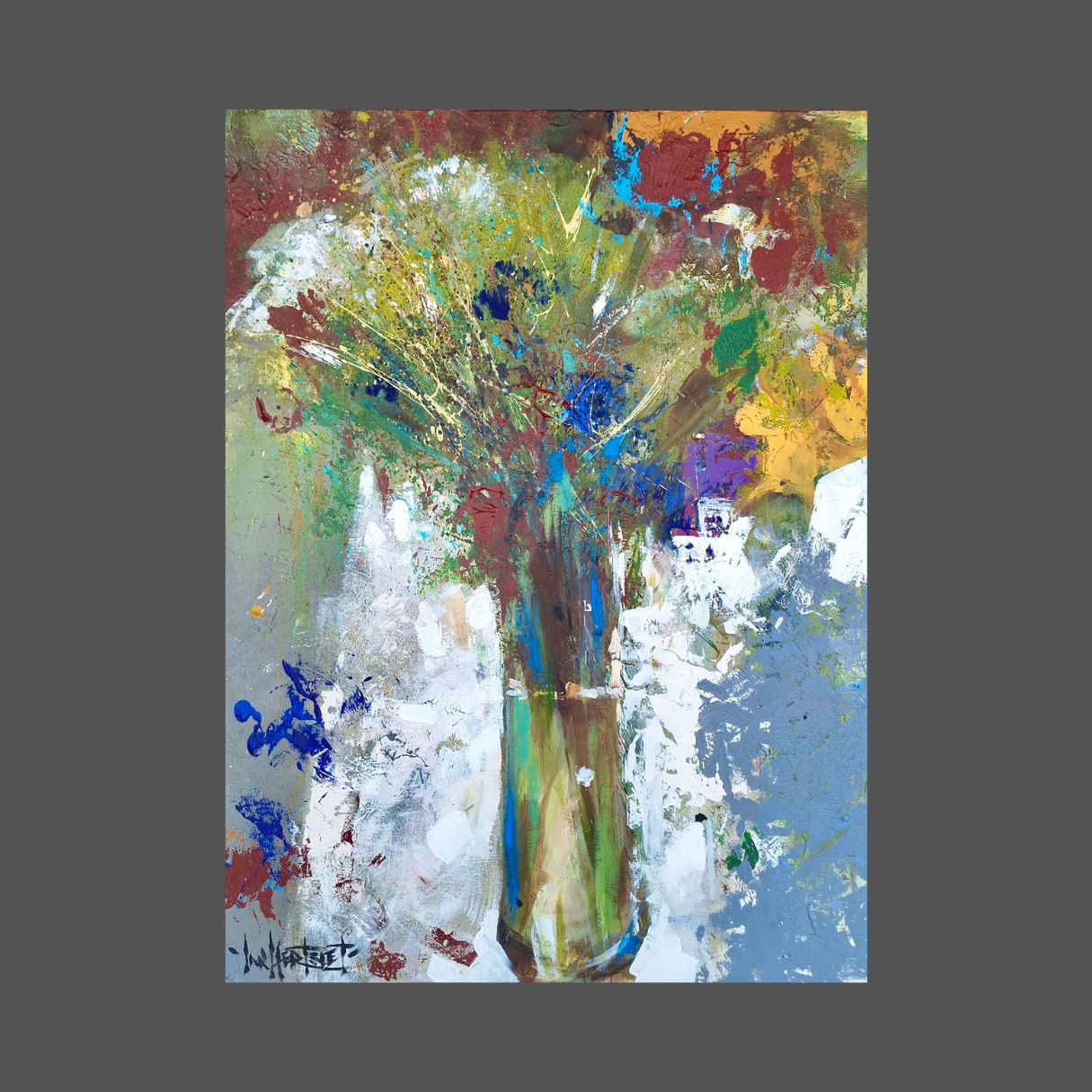 Ian Hertslet - Oil on Canvas