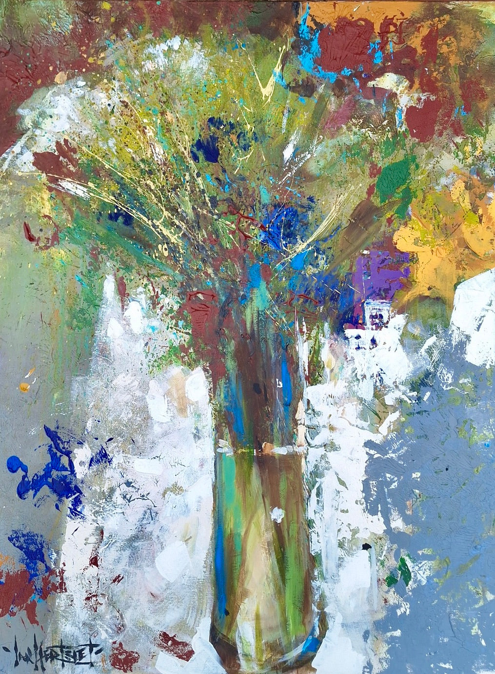 Ian Hertslet - Oil on Canvas