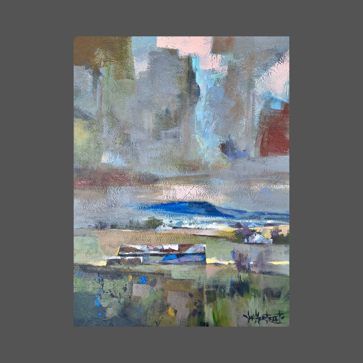 Ian Hertslet - Oil on Canvas