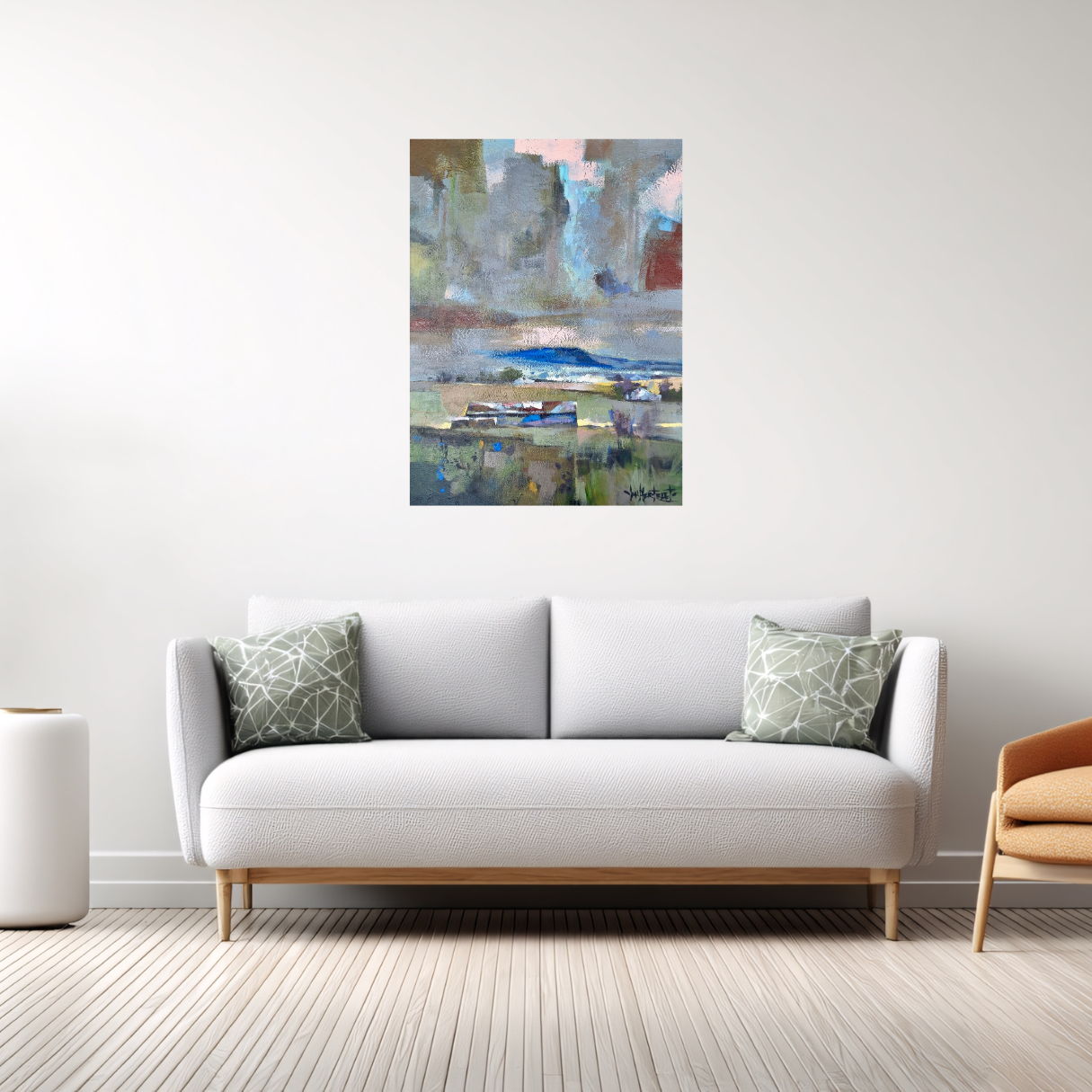 Ian Hertslet - Oil on Canvas