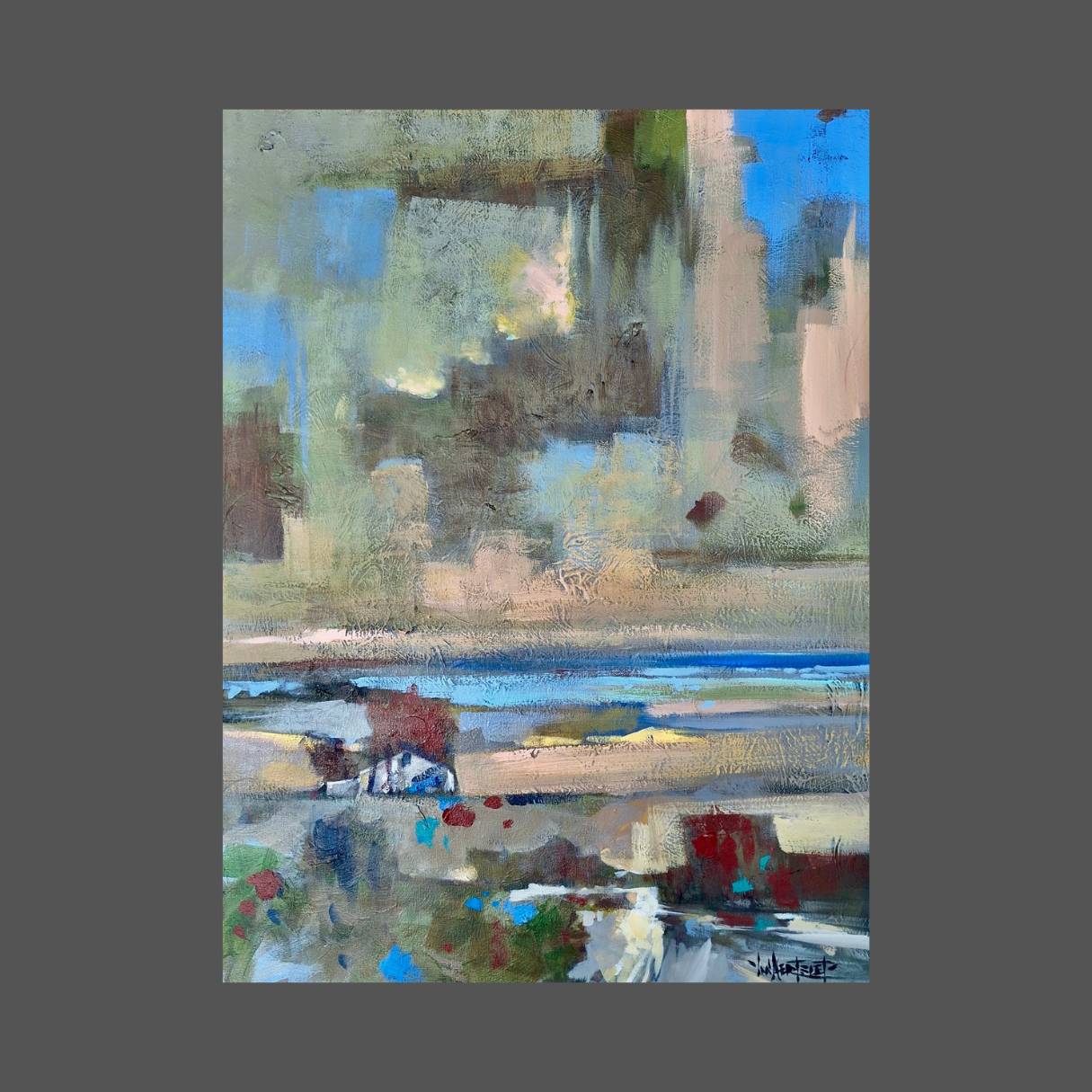 Ian Hertslet - Oil on Canvas