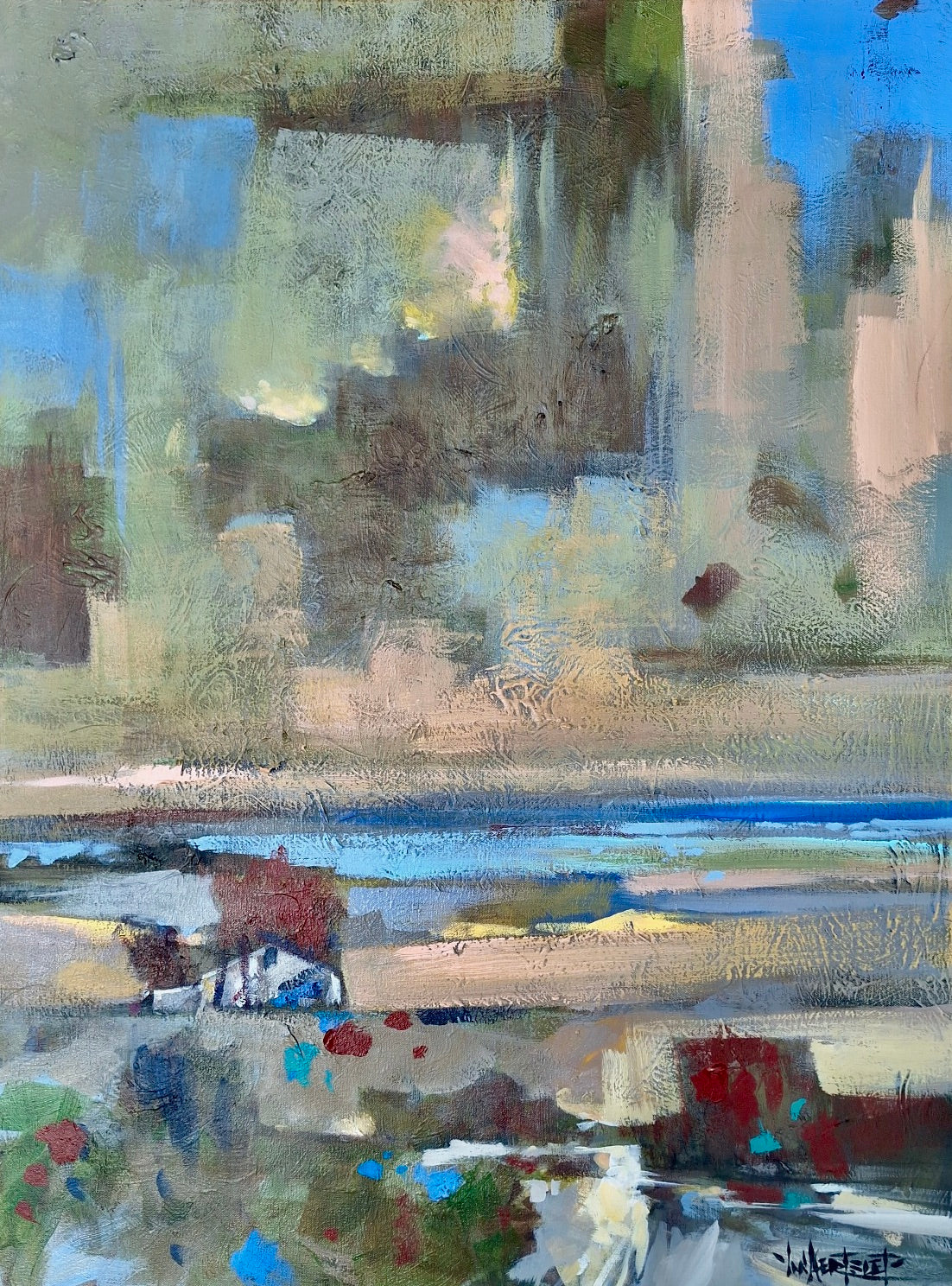 Ian Hertslet - Oil on Canvas