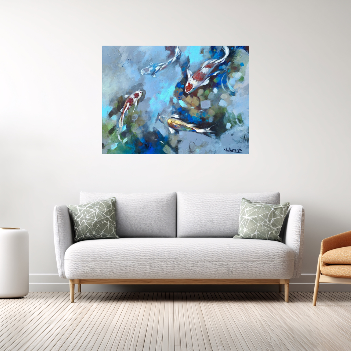 Oil on Stretched Canvas by Ian Hertslet