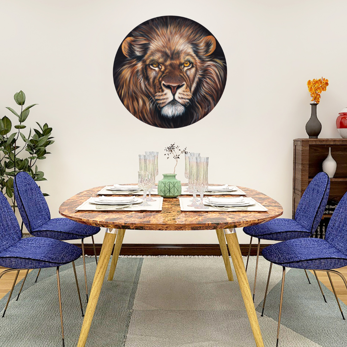 Ilse Kleyn - Majestic Courage (700mm Diameter)