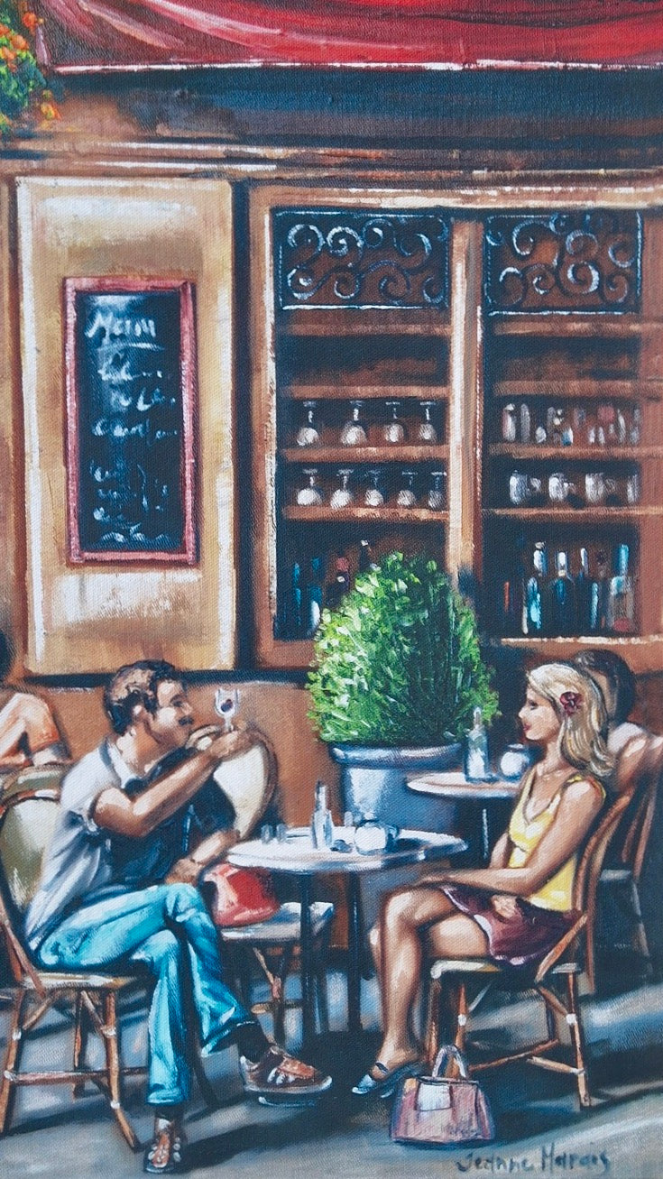 Cafe by Jeanne Marais
