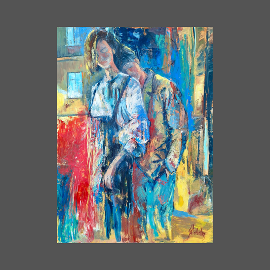 Jonel Scholtz - "The Weight of Quiet Things" (1210mm x 910mm)