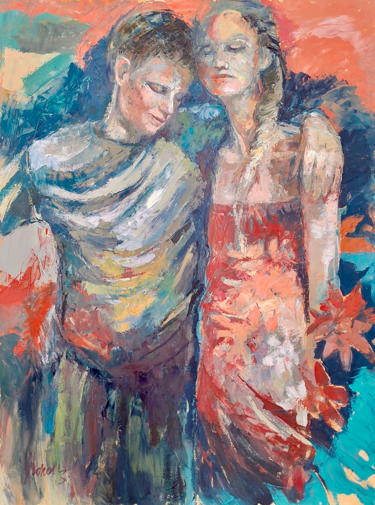 Jonel Scholtz - "I'm Still Here" (1210mm x 910mm)
