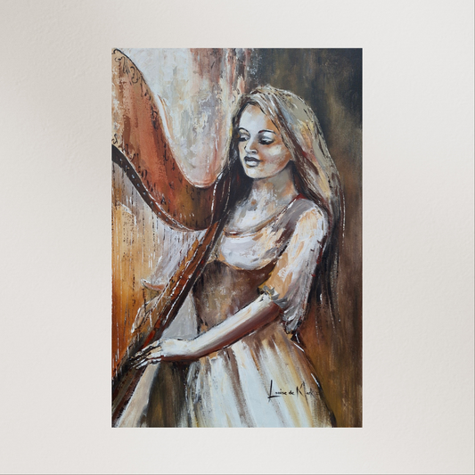 Louise de Klerk Oil on Stretched Canvas