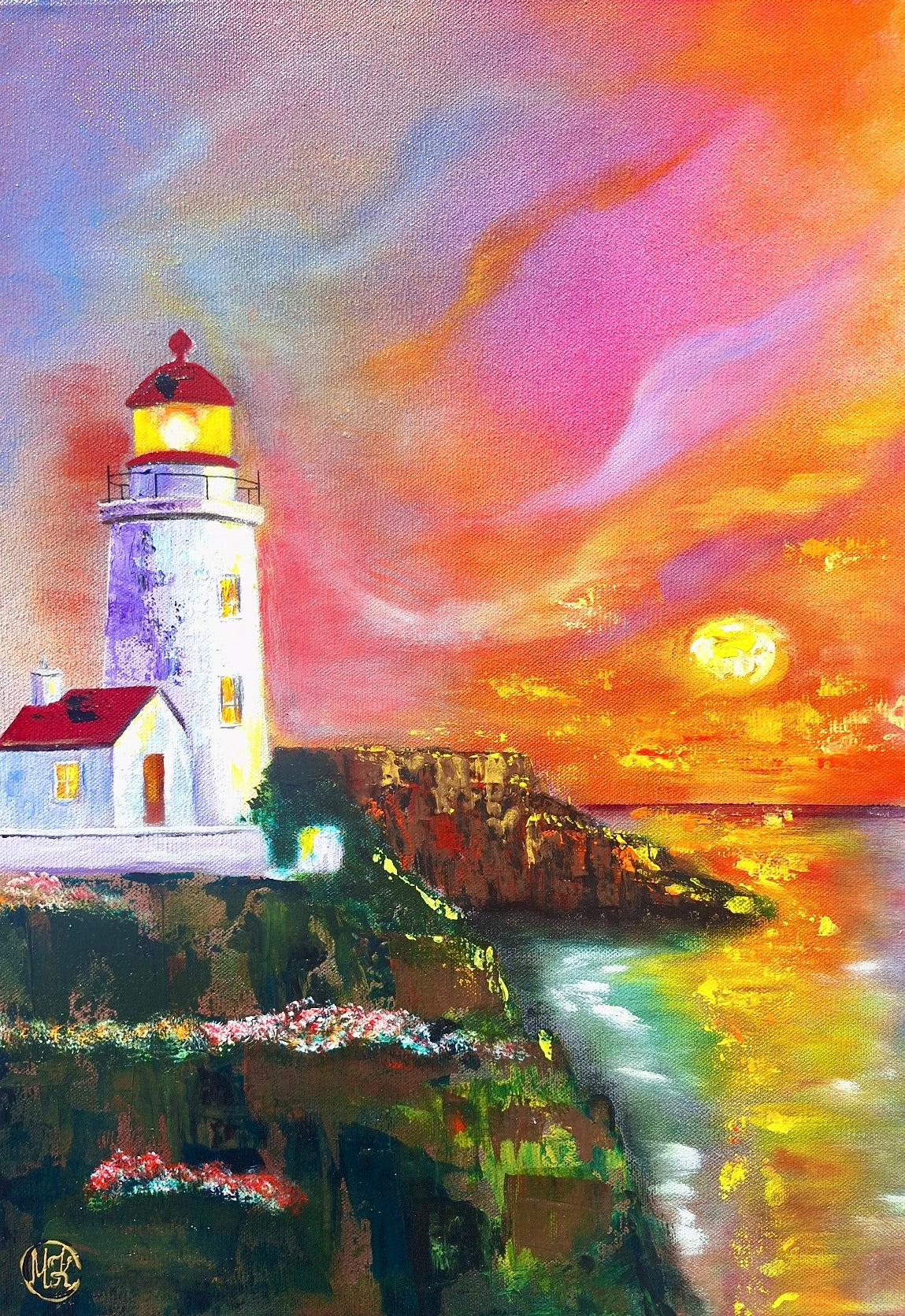 Marina K - Keeper of the Light (500mm x 360mm)