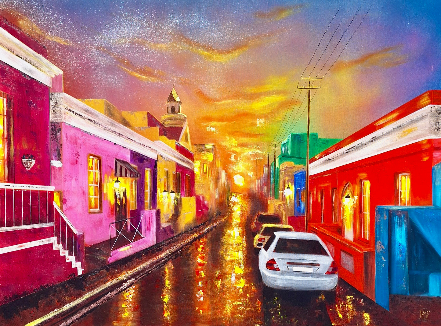 Marina K - After the Rain (1200mm x 900mm)