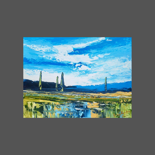 Paul van Rensburg - Acrylic on Stretched Canvas