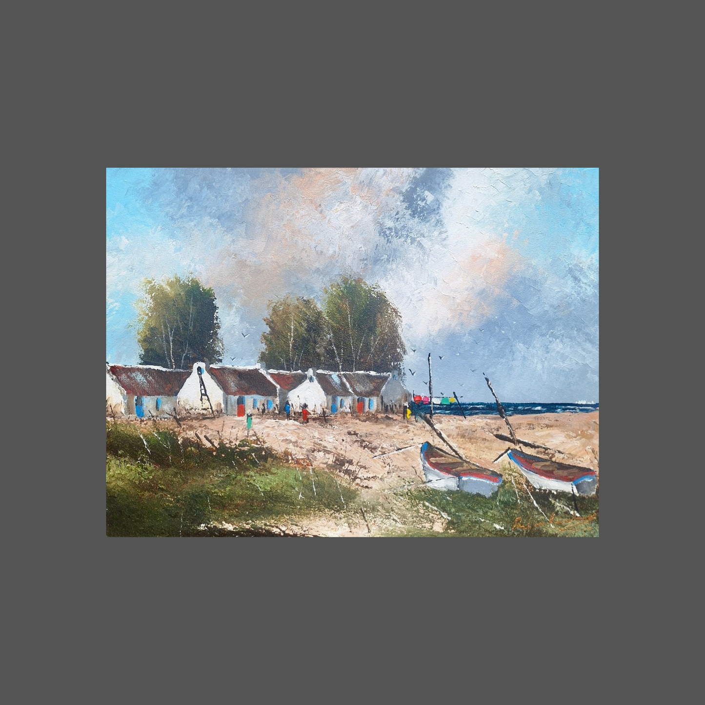 Paul van Rensburg - Acrylic on Stretched Canvas