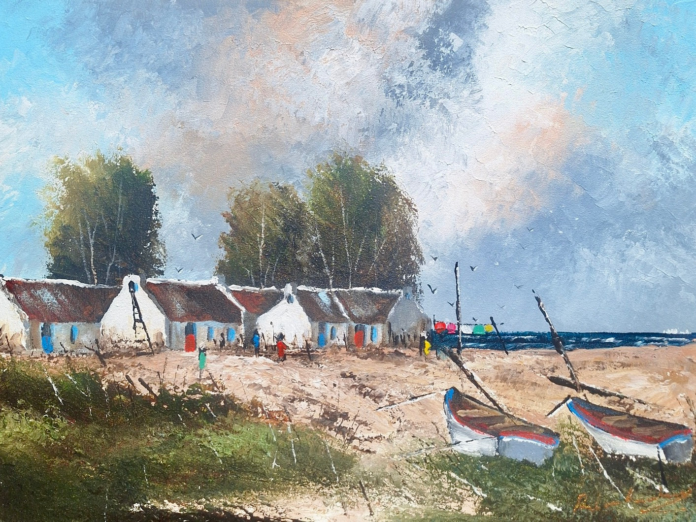 Paul van Rensburg - Acrylic on Stretched Canvas