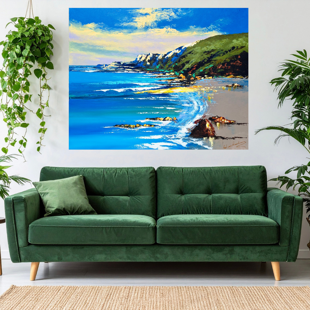 Paul van Rensburg - Acrylic on Stretched Canvas 1270mm x 1010mm