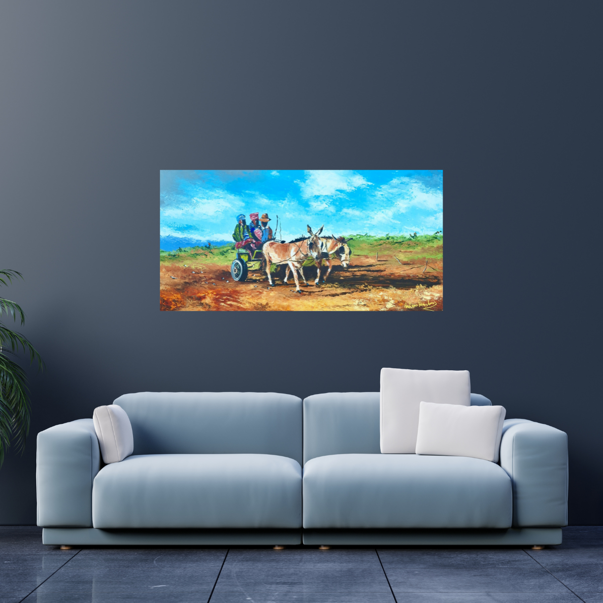 Paul van Rensburg - (1200mm x 600mm)