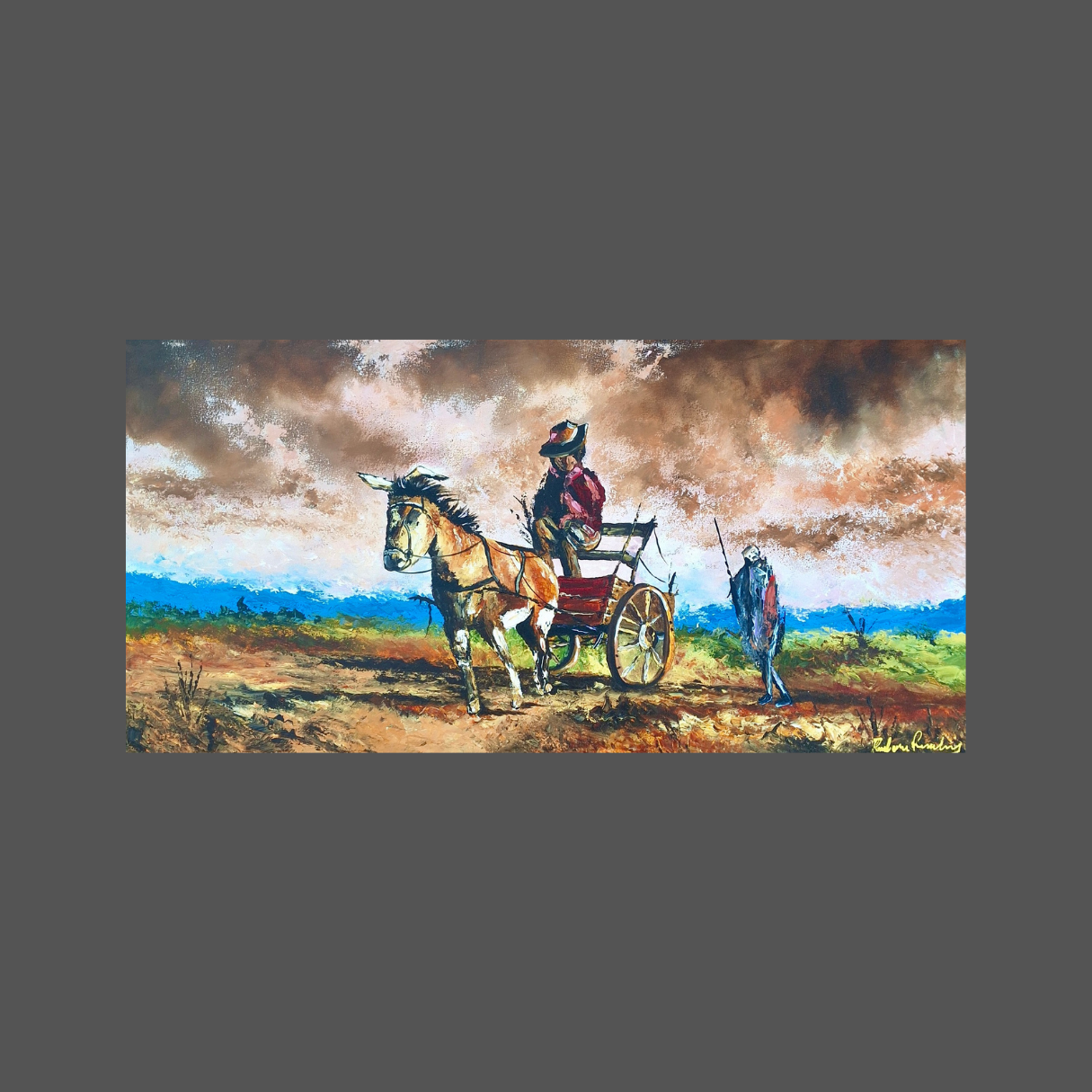 Paul van Rensburg - (1200mm x 600mm)