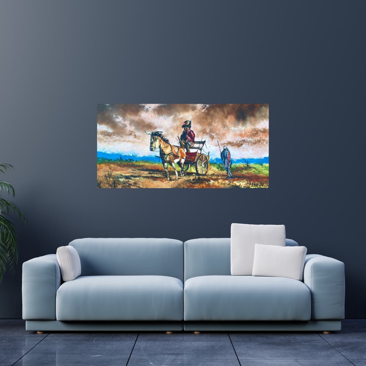 Paul van Rensburg - (1200mm x 600mm)