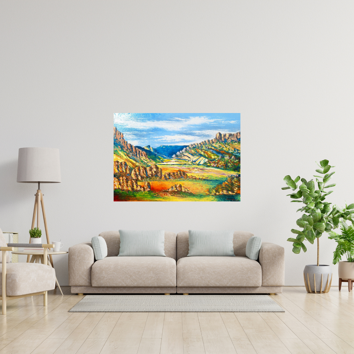 Paul van Rensburg - 1400mm x 1000mm (Oil on Canvas)