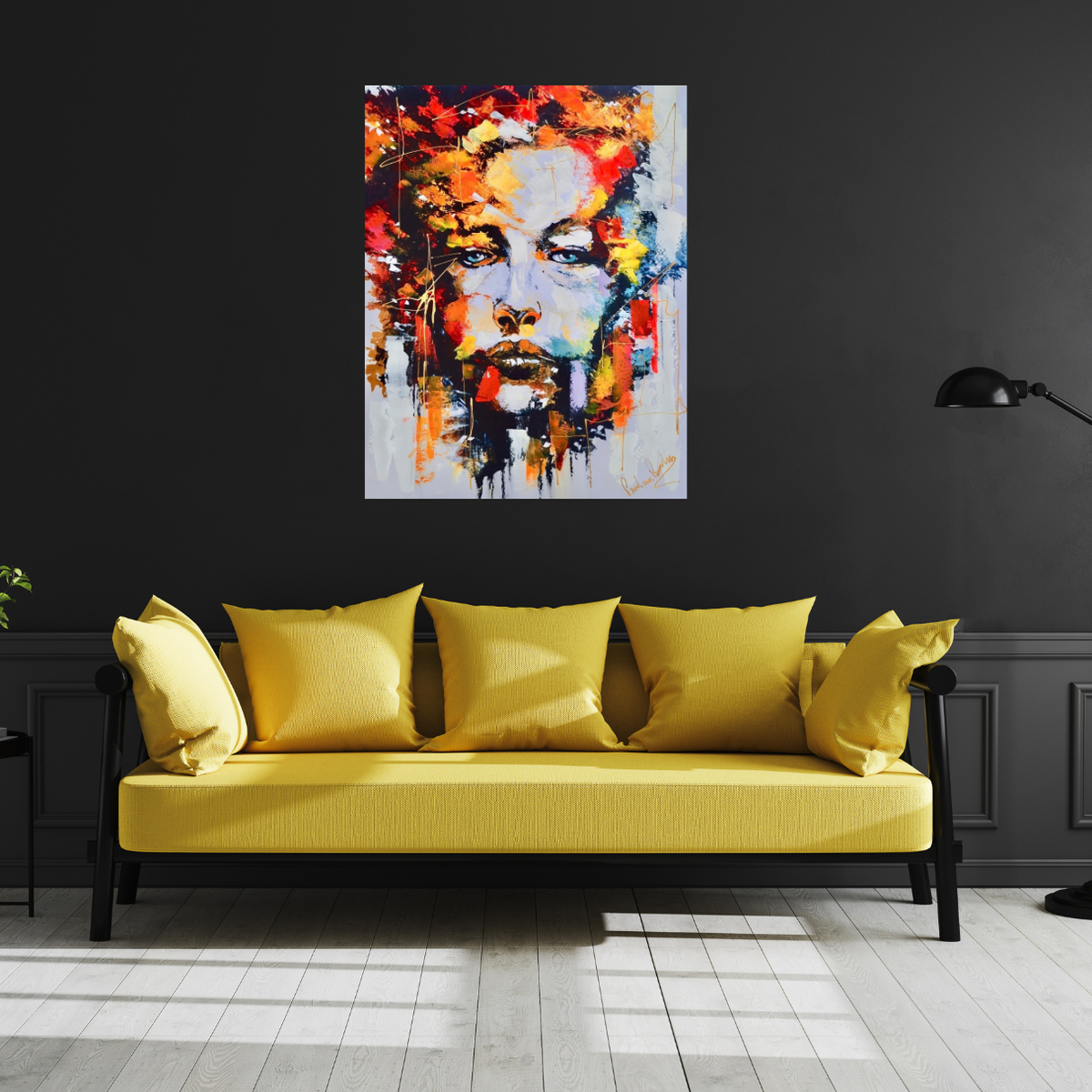Paul van Rensburg - "Hand Embellished" (1058mm x 840mm)