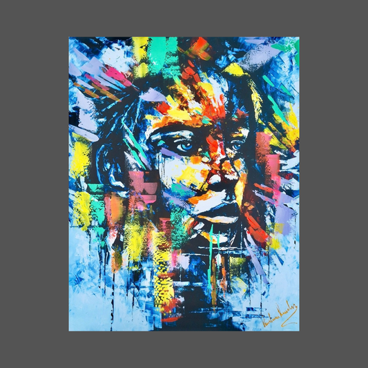 Paul van Rensburg - "Hand Embellished" (1058mm x 840mm)
