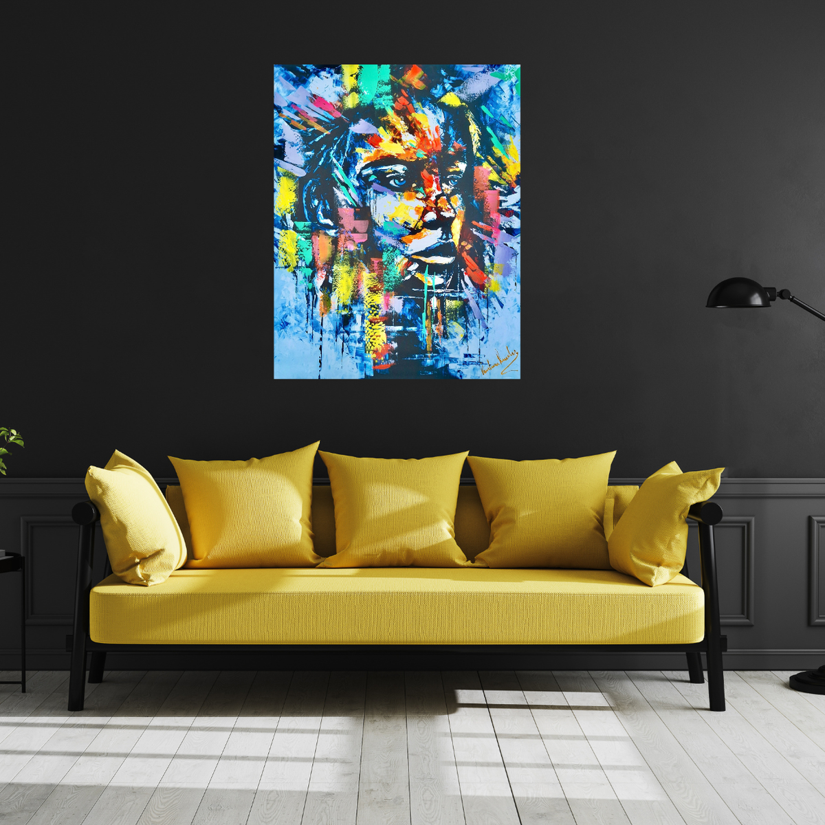 Paul van Rensburg - "Hand Embellished" (1058mm x 840mm)