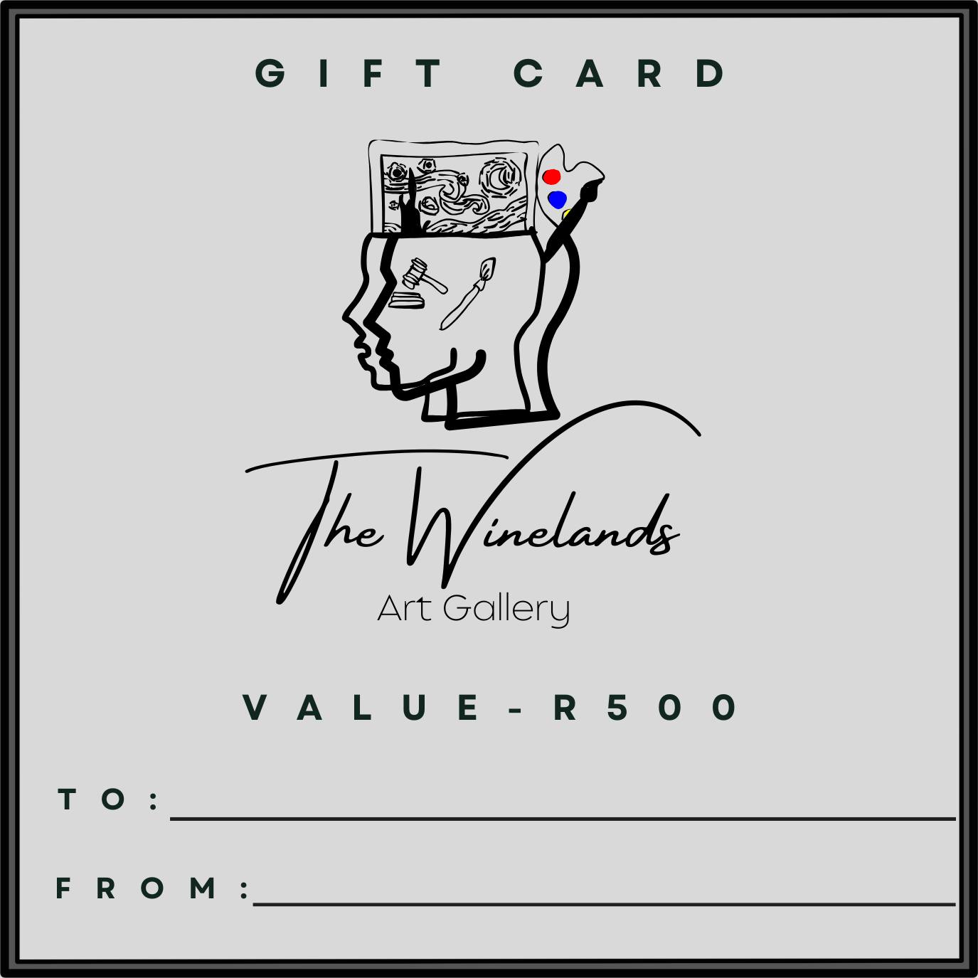 The Winelands Art Gallery Gift Card