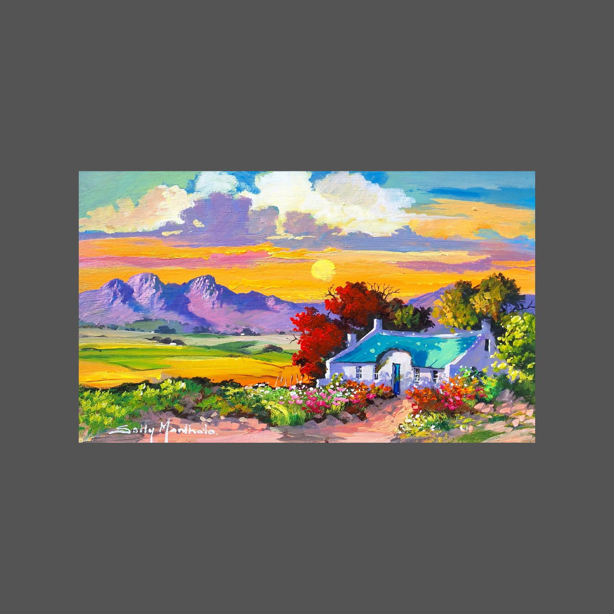 Solly Manthata - (340mm x 210mm)