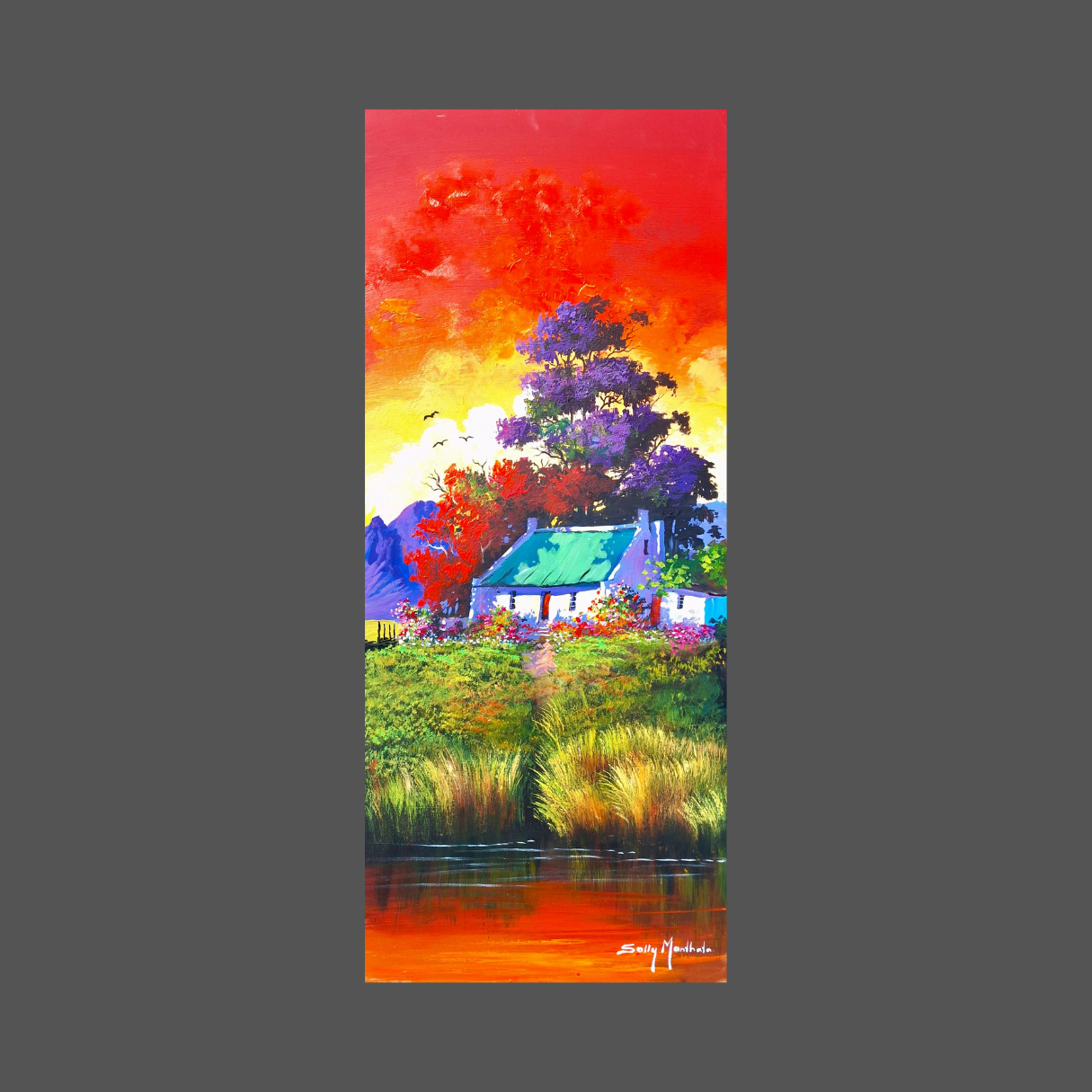 Solly Manthata - (800mm x 340mm)
