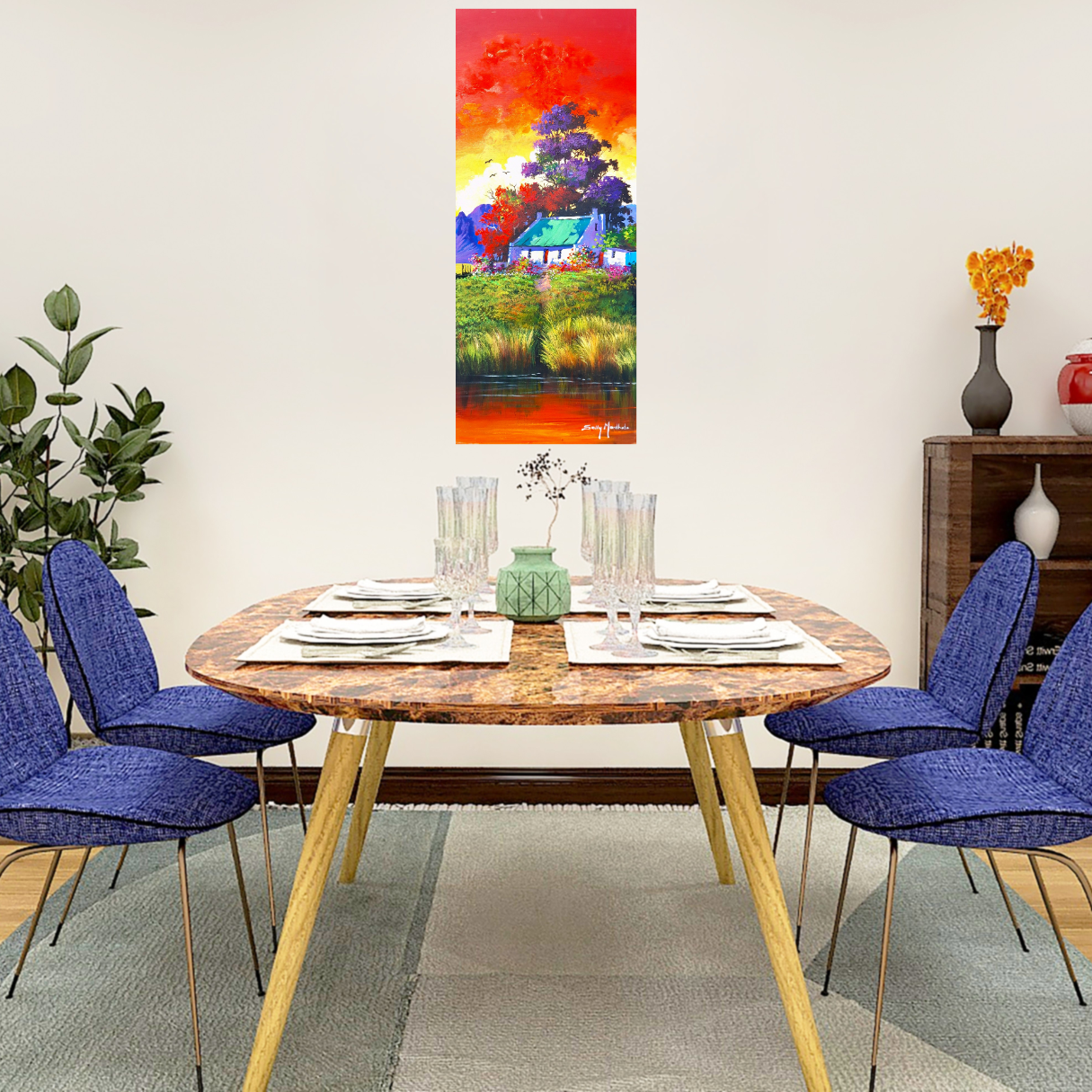 Solly Manthata - (800mm x 340mm)