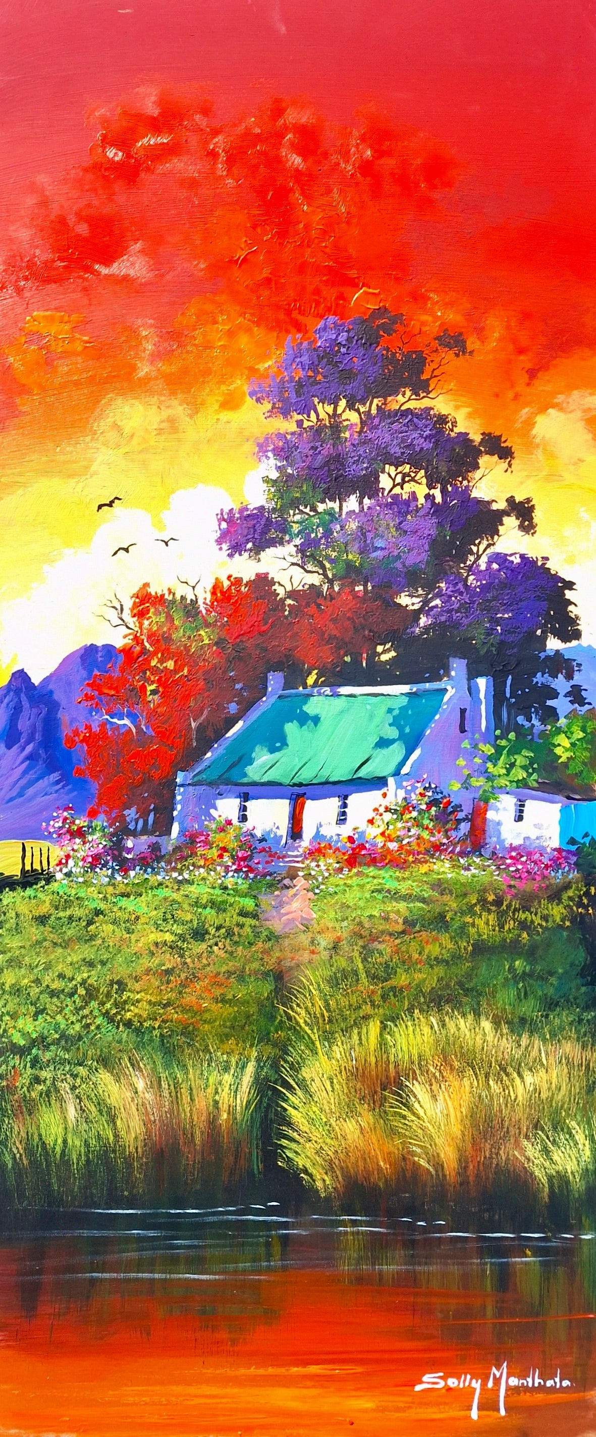 Solly Manthata - (800mm x 340mm)