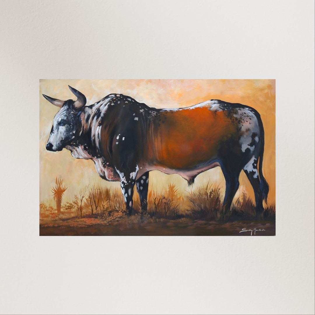 Manthata Solly Manthata - Oil & Acrylic on Panel – The Winelands Art Gallery