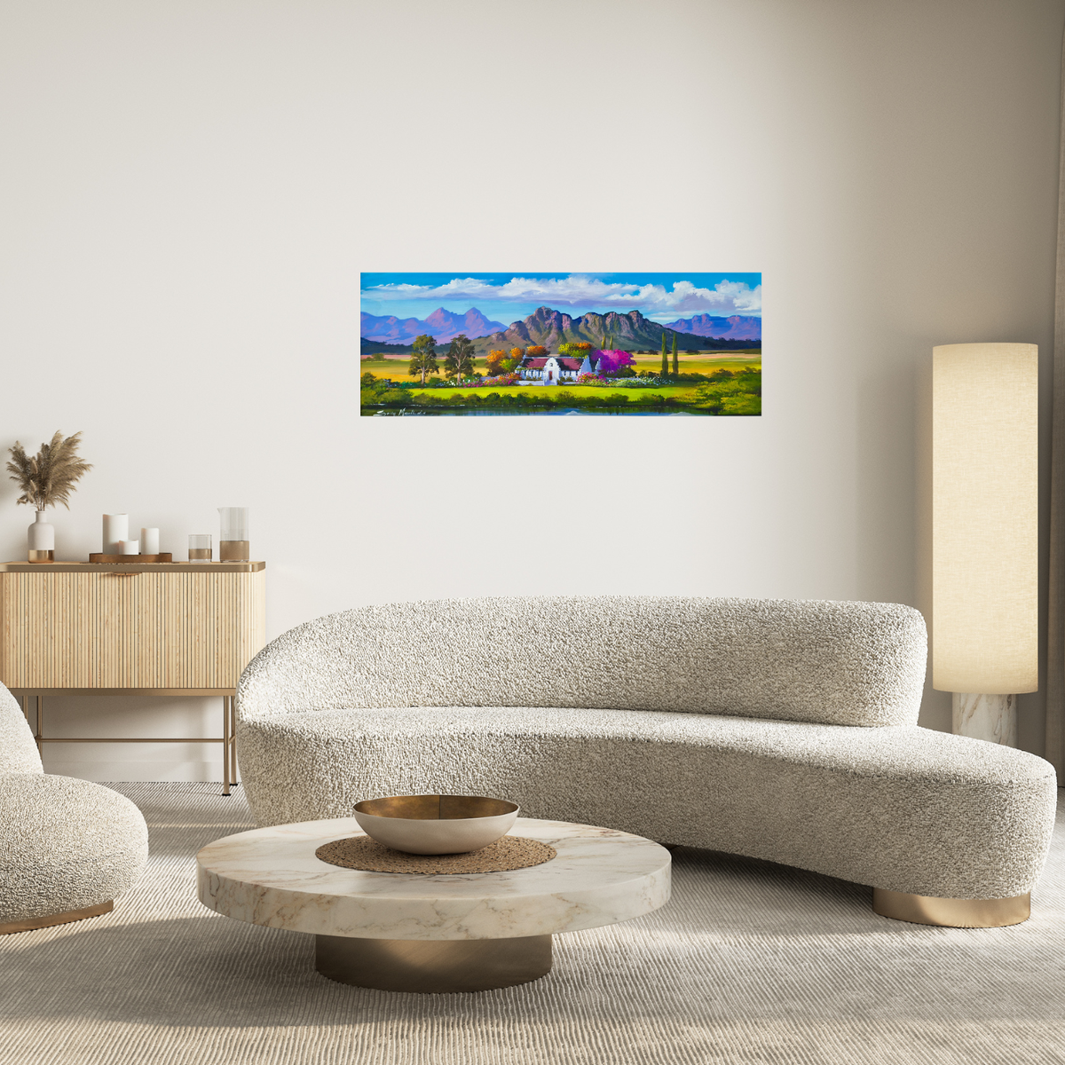 Solly Manthata - (900mm x 350mm)