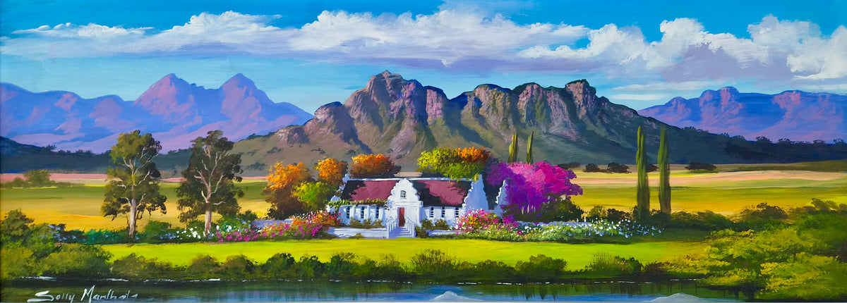 Solly Manthata - (900mm x 350mm)