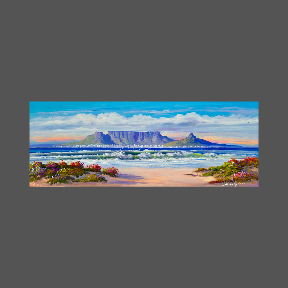 Solly Manthata - (900mm x 350mm)