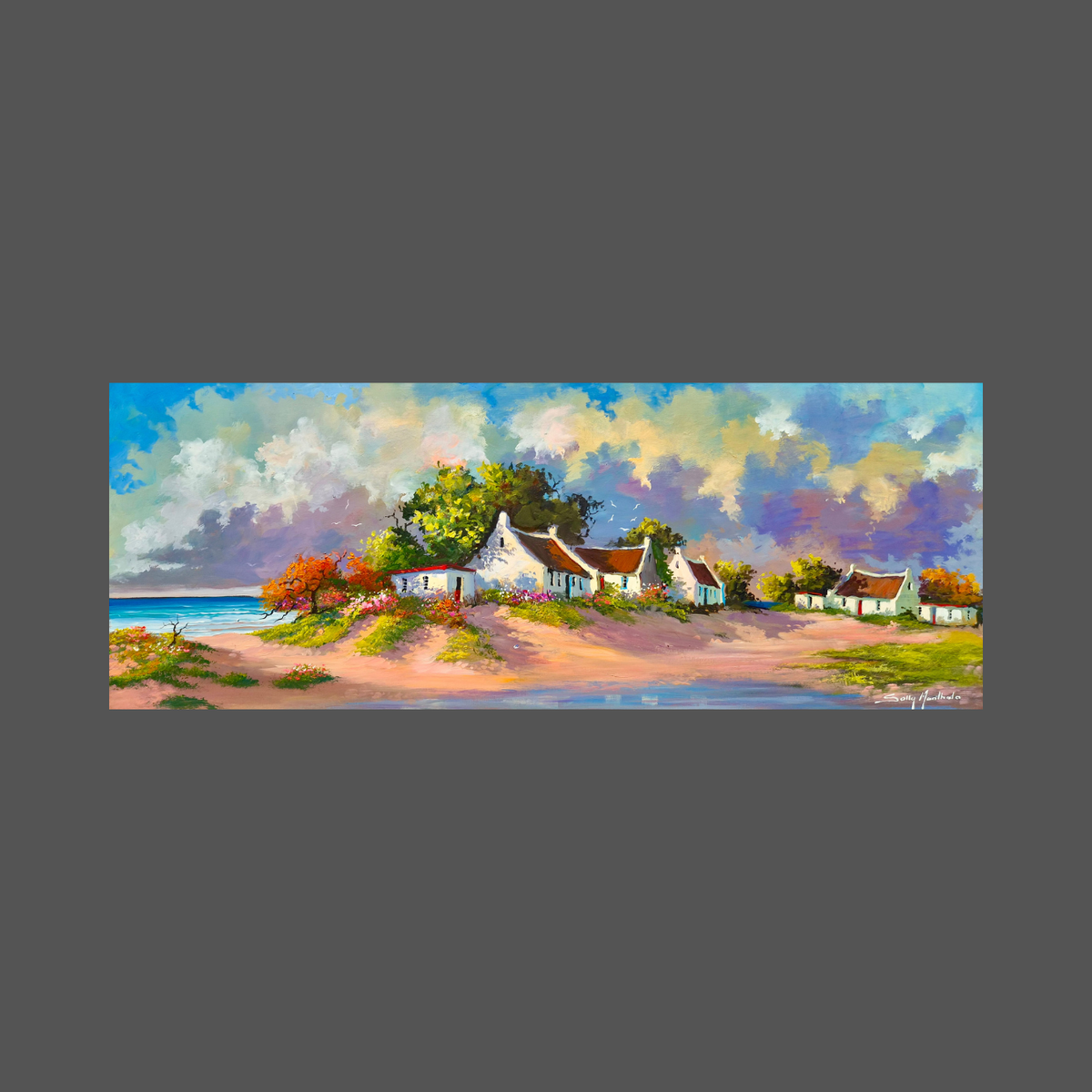 Solly Manthata - (900mm x 350mm)