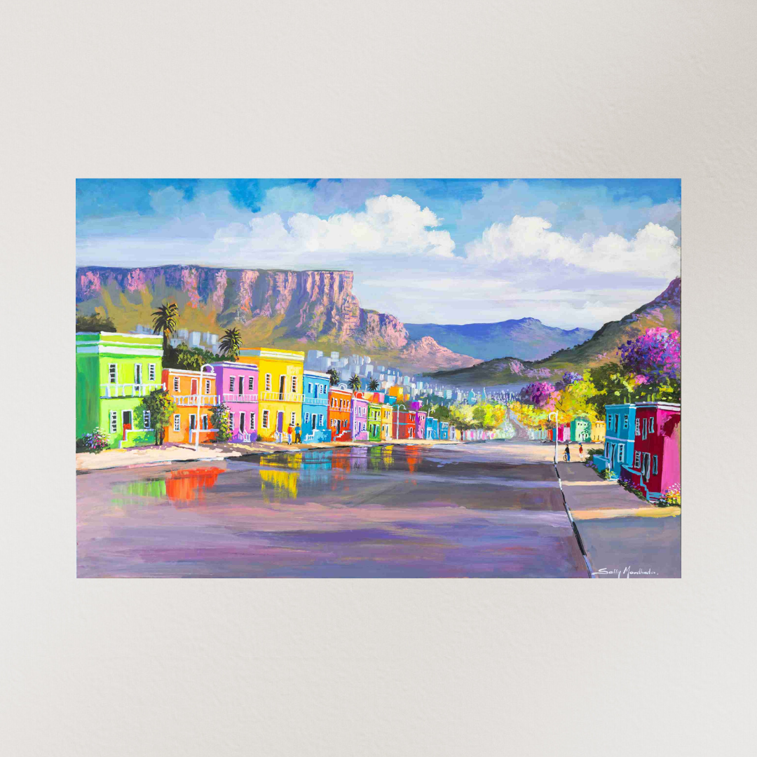Print on Canvas - "Bo Kaap" by Solly Manthata