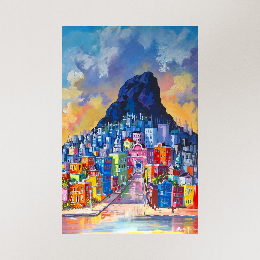 Manthata Solly Manthata - Oil & Acrylic on Panel – The Winelands Art Gallery